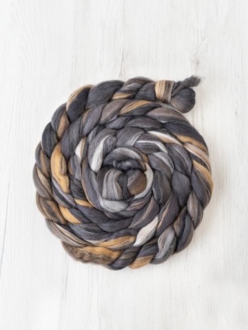 Extra fijne merino lontwol donderslag