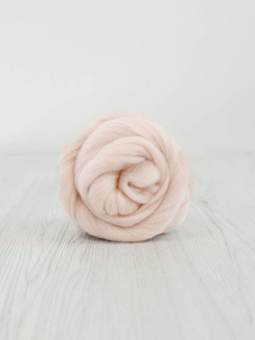 Extra fijne merino lontwol cherry blossom