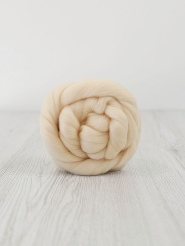 Extra fijne merino lontwol ivory