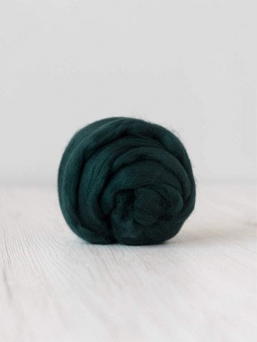 Extra fijne merino lontwol wood