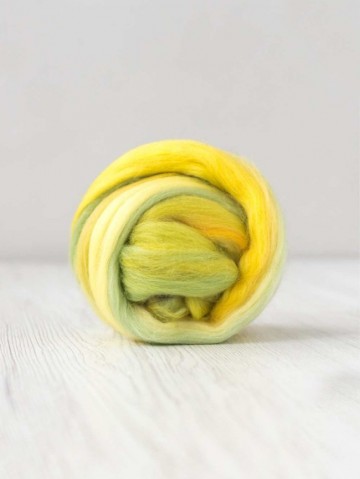 Extra fijne merino lontwol lentefris