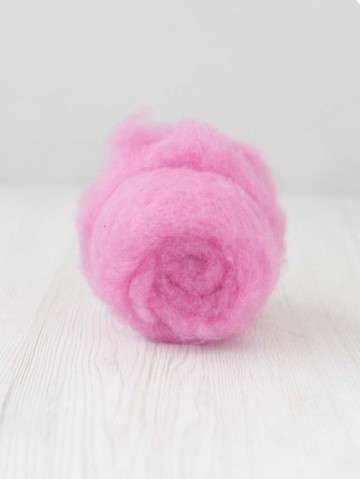 Gekaarde maori wol cyclamen