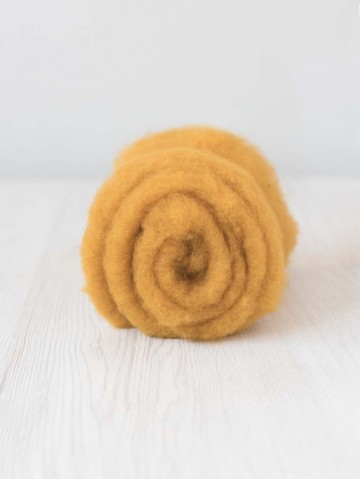 Gekaarde maori wol saffron