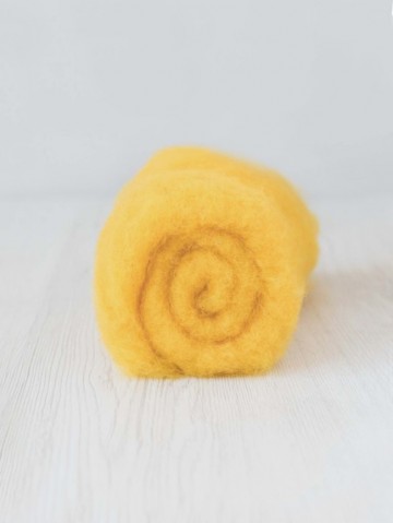 Gekaarde maori wol yolk