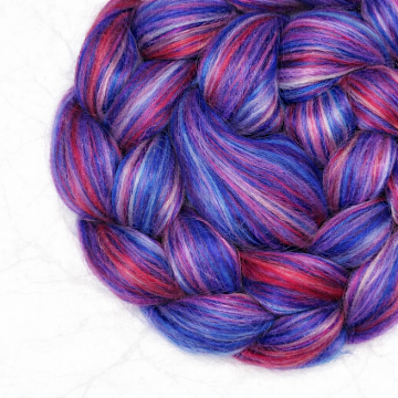 Detail Tussah Merino lontwol Noord-Holland – zijdeglans wolmix voor spinnen en vilten