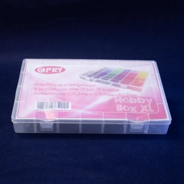 Stevige plastic opbergbox van Opry