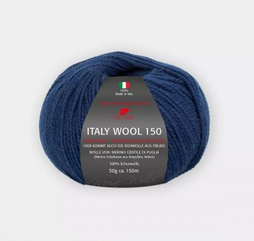 Italy Wool 150 donkerblauw