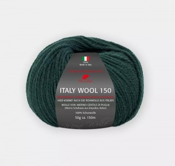 Italy Wool 150 donkergroen