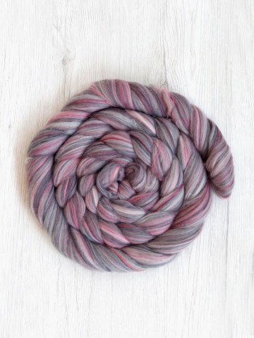 Extra fijne merino lontwol melange – Jazz (diep gemêleerd)