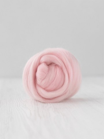 Extra fijne merino lontwol baby roze