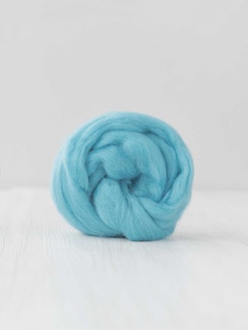 Extra fijne merino lontwol turquoise