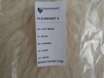 Kleurenset 8 klein 1
