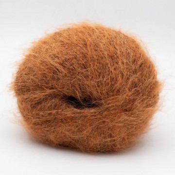 Koperkleurig alpaca zijde lace garen zacht en luchtig