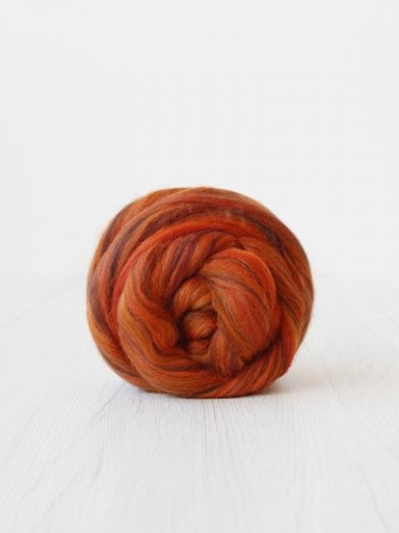 Extra fijne merino lontwol melange – Monarch Butterfly