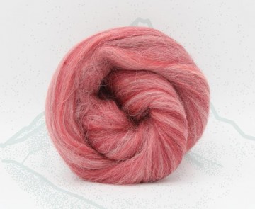 Merino-alpaca blend rood