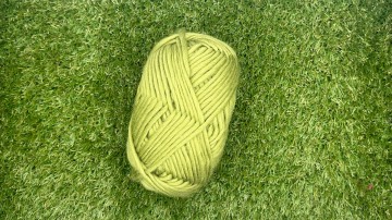 100% Merino super chunky garen Mosgroen