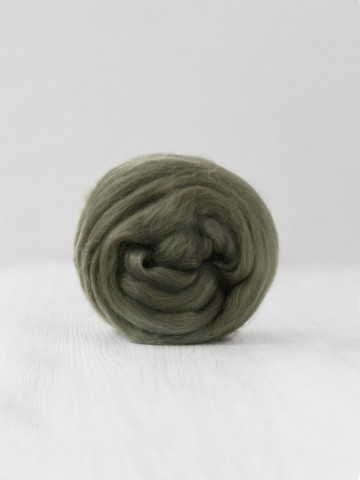 Kid Mohair Fine Merino lontwol legergroen kopen | 75% merino 25% mohair