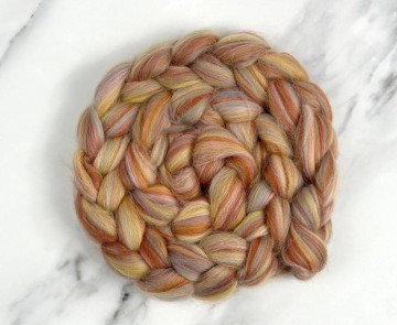 British Blue Faced Leicester lontwol Cairngorms melange