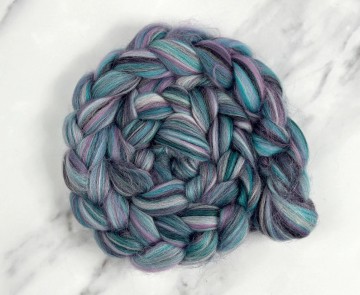 British Blue Faced Leicester lontwol Yorkshire Dales melange