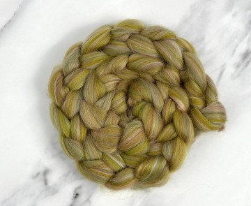 British Blue Faced Leicester lontwol New Forest melange