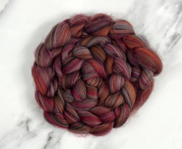 British Blue Faced Leicester lontwol Dartmoor melange