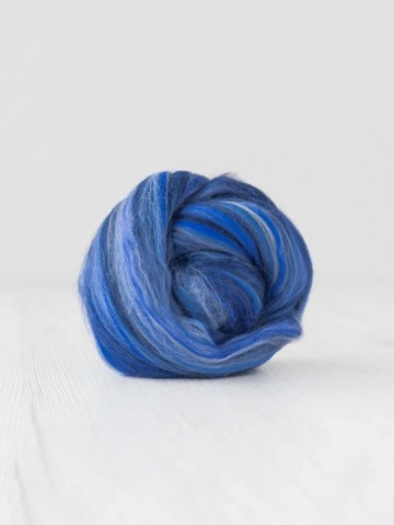 Extra fijne merino lontwol melange – Ocean
