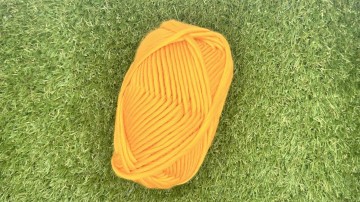 100% Merino super chunky garen Oranje
