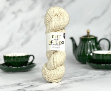 White Bluefaced Leicester Aran – 100% Britse Bluefaced Leicesterwol