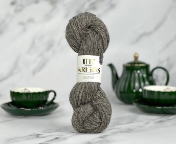 Dark Grey Herdwick Aran – 100% Britse Herdwickwol