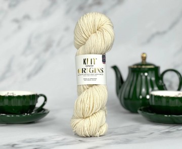 White Jacob Aran – 100% Britse Jacobwol