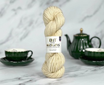 White Wensleydale Aran – 100% Britse Wensleydalewol