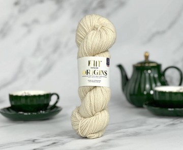 White Lonk Aran – 100% Britse Lonkwol