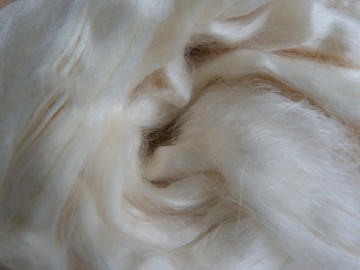 Extra gebleekte Tussah zijde