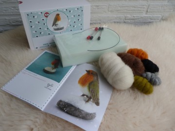 naaldvilt-pakket Roodborstje