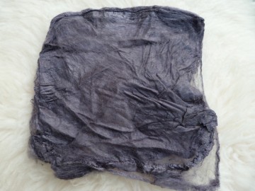 Donker grijs geverfde Hankies