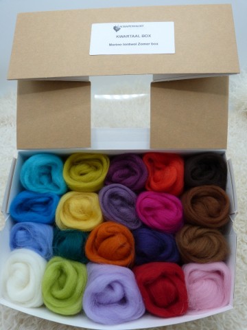 Merino lontwol Zomer box