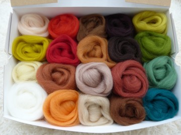 Merino lontwol Herfst box