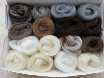 Lontwol Naturel-box De Luxe