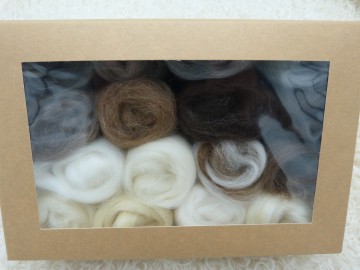 Lontwol Naturel-box De Luxe