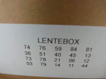 Merino lontwol Lente box