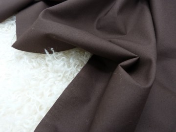 Biologisch katoen chocoladebruin van de rol