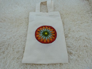 Klein tasje van 100% katoen