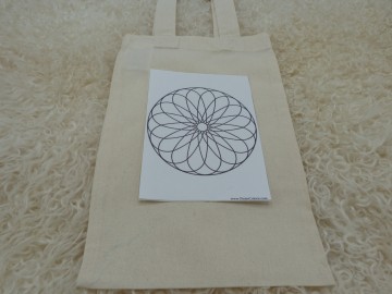 Klein tasje van 100% katoen