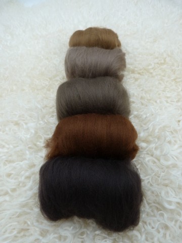 Kleurenset 7 extra fijne merino wol