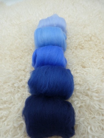 Kleurenset 10 extra fijne merino wol