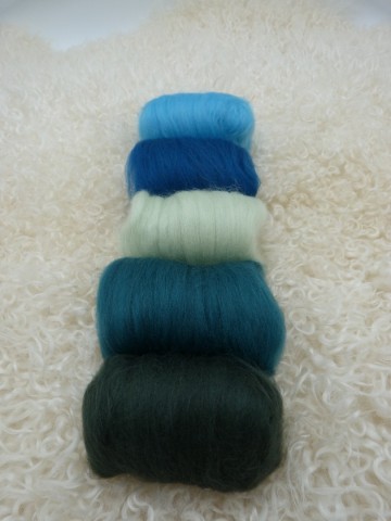 Kleurenset 11 extra fijne merino wol