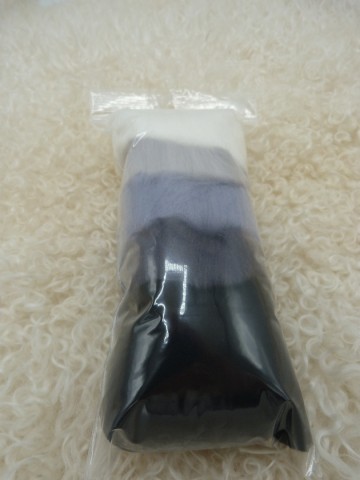 Kleurenset 12 extra fijne merino wol