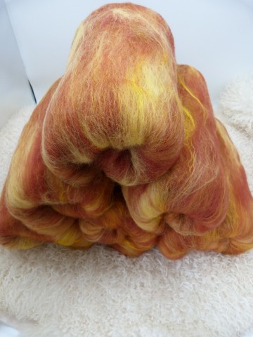 Batt met merino wol en viscose