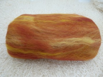 Batt met merino wol en viscose