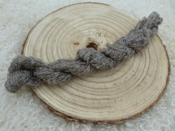 Klei bruin  Poppenhaar